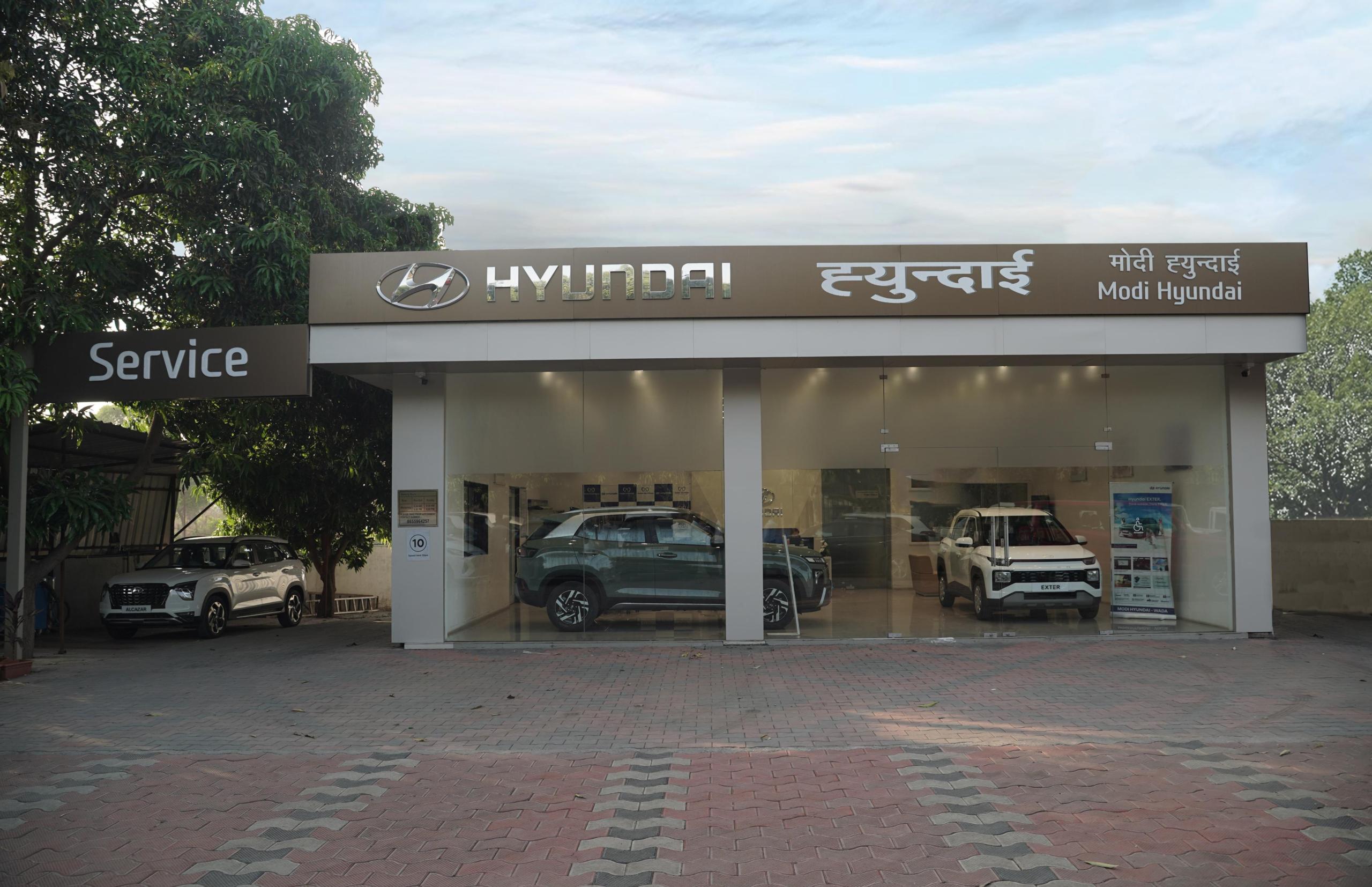 Modi Hyundai Wada Showroom